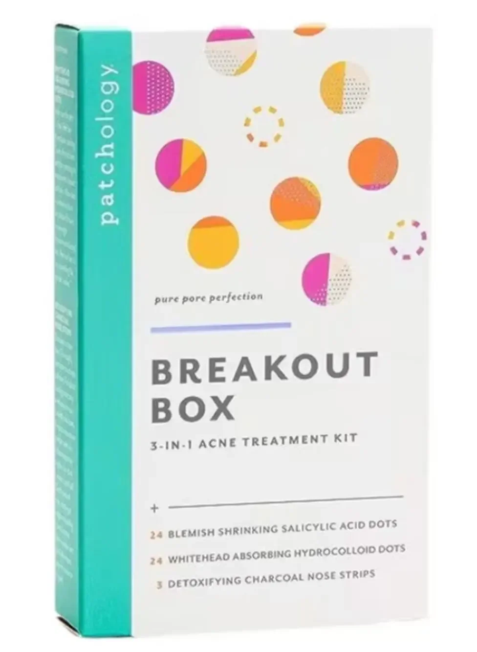 Patchology Breakout Box 3-in-1 Acne Treatment Kit NIB X5